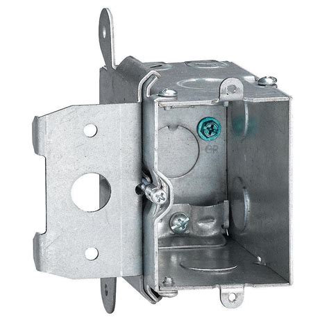 metal box for outlet|electrical outlet boxes metal.